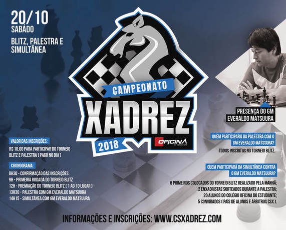 VIVAgames continua com Campeonato de Xadrez on-line - Prefeitura